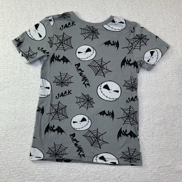 The Nightmare Before Christmas Jack Skellington Halloween SS Graphic Tee Youth L - Picture 3 of 9